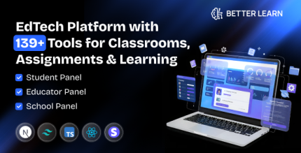 BetterLearn – EdTech Platform with 139+ Tools for Classrooms, Assignments Learning