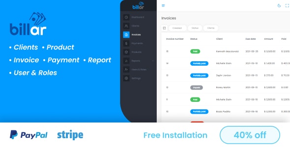 Billar - Invoice Management System Billar - Invoice Management System