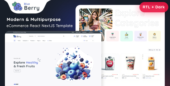Blueberry - eCommerce React NextJs Template Blueberry - eCommerce React NextJs Template