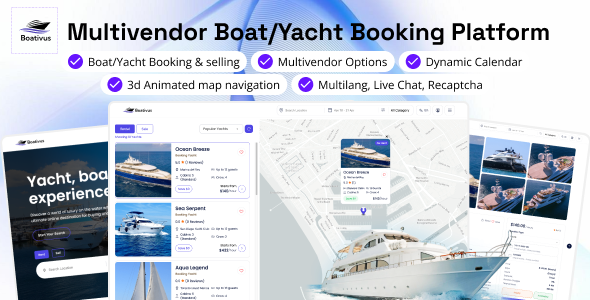 Boativus – Multivendor Boat/Yacht Booking Platform Boativus – Multivendor Boat/Yacht Booking Platform
