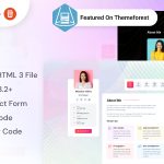 Bostami - Tailwind CSS Portfolio HTML, React, NextJs Template