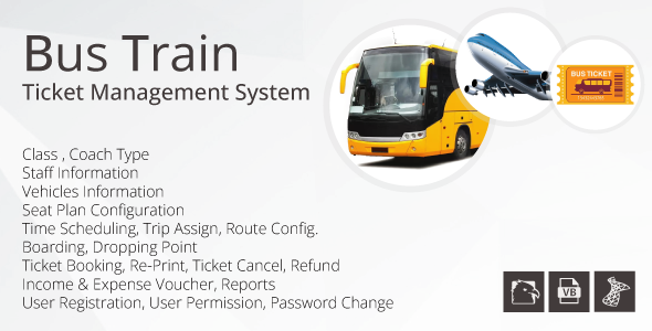 Bus/Train Ticket Management System Bus/Train Ticket Management System