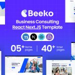 Business Consulting React Next.JS Template