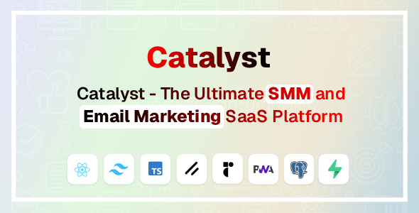 Catalyst - AI-Powered Automation SMM and Email Marketing SaaS Platform Catalyst - AI-Powered Automation SMM and Email Marketing SaaS Platform