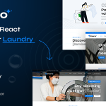 Cleano - Dry Cleaning Laundry Service React Template