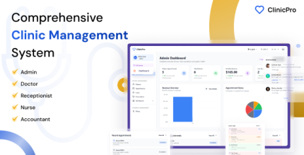 ClinicPro - SaaS - Multi Tenancy - Multiple Clinic Management System with Odontograms AI Analysis