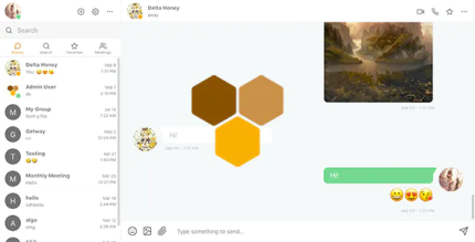 Clover - Real-Time Messaging, Audio Video Conferencing Web App - Node.js, React, WebRTC, Socket.IO