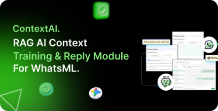 ContextAI – RAG AI Context Training Reply Module for WhatsML