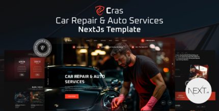 Cras - Car Repair Auto Services NextJs Template