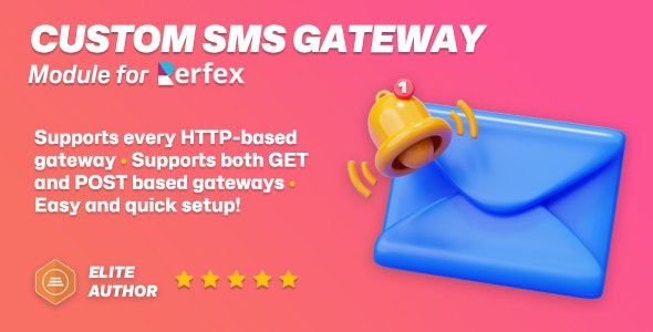 Custom SMS Gateway module for Perfex CRM Custom SMS Gateway module for Perfex CRM