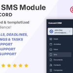 Custom SMS module for Concord CRM - Automated and On-demand Messages