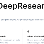 DeepResearcher - Perplexity AI inspired Full App Template, Web App, Web App, React, DeepSeek R1 V3