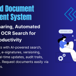EasyDocMgt– AI-Powered Document Management System with File Sharing, Workflow, and OCR