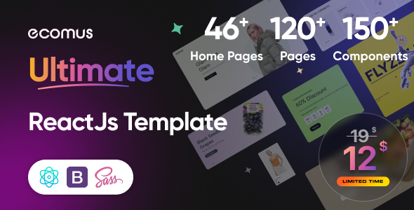 Ecomus - Multipurpose eCommerce React Template Ecomus - Multipurpose eCommerce React Template
