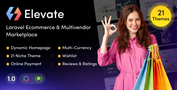 Elevate - Laravel Ecommerce Multivendor Marketplace Elevate - Laravel Ecommerce Multivendor Marketplace