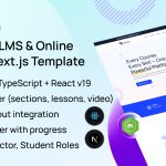 eStuda – React Next.js Learning Management System