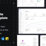 Eyris - React Tailwind Admin Template (NextJs Vite)