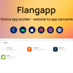 Flangapp PRO - SAAS Online app builder from website