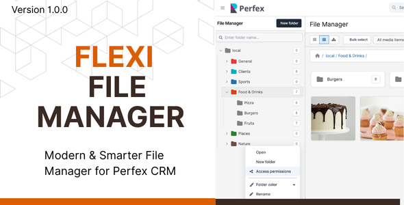 Flexi File Manager Module for Perfex Flexi File Manager Module for Perfex
