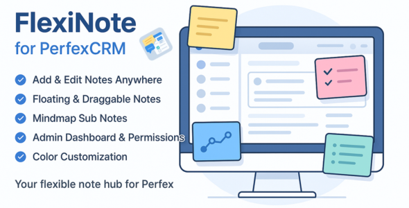 FlexiNote for Perfex CRM FlexiNote for Perfex CRM