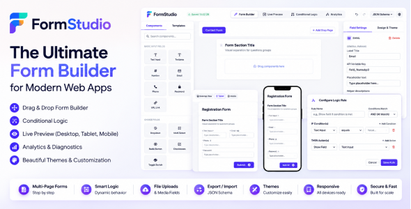 FormStudio | Premium Form Builder