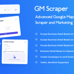 GM Scraper — Advanced Google Maps Business Data Scraper and Marketing Tool