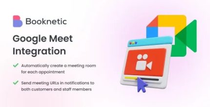 Google Meet integration for Booknetic
