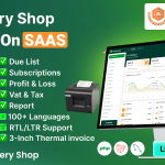 Grocery Shop - Web Add-on for Grocery Store SAAS