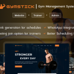 Gymstick- Gym Management System | Website | Trainer Panel | Admin Panel (MERN)