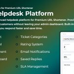 Helpdesk Platform - Plugin for Premium URL Shortener