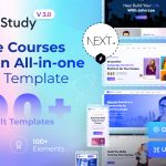 HiStudy - Online Courses Education React NextJS Template