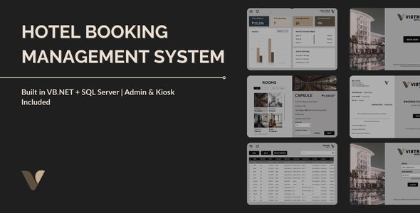 Hotel Booking Management System with Kiosk – VB.NET + SQL Server Hotel Booking Management System with Kiosk – VB.NET + SQL Server