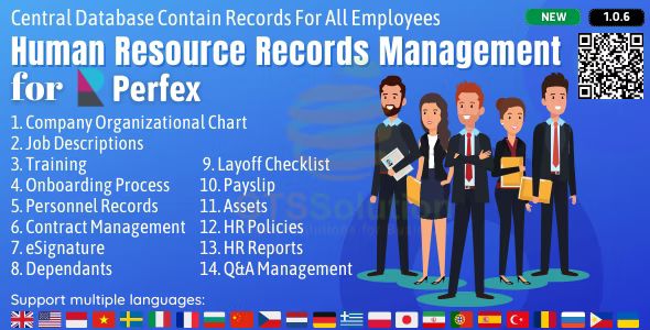HR Records module for Perfex CRM HR Records module for Perfex CRM