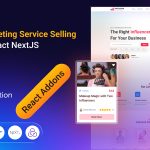 Inflanar - Influencer Marketing Service Selling Marketplace React User Website
