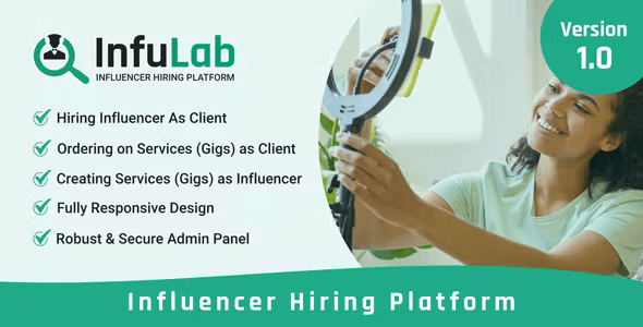 InfuLab - Influencer Hiring Platform InfuLab - Influencer Hiring Platform
