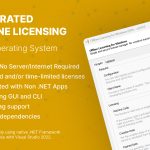 Integrated Offline Licensing for Windows – Built with .NET