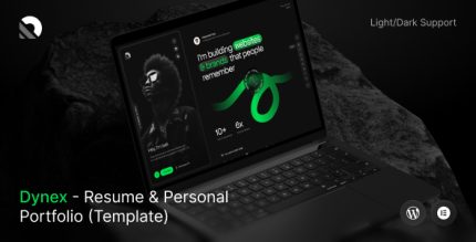 Isak - Resume Personal Portfolio WordPress Theme