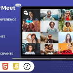 JupiterMeet Pro - White Label Video Conference with AI SaaS