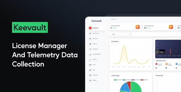 Keevault - Software License Manager and Telemetry Data Collection Keevault - Software License Manager and Telemetry Data Collection