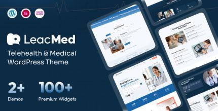 Leacmed – Telehealth Medical WordPress Theme