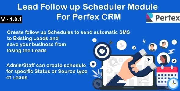 Lead Follow up Scheduler Module for Perfex CRM Lead Follow up Scheduler Module for Perfex CRM