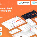 Lezato - React (Vite) Restaurant Food Admin Dashboard Template
