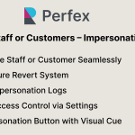 Login as Staff or Customers – Impersonation Module for Perfex CRM