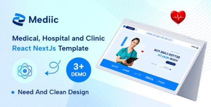 Mediic – Medical, Hospital and Clinic React JS Template