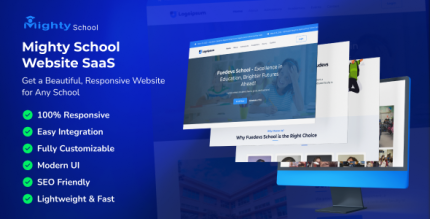 Mighty School - School Website SAAS