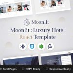 Moonlit - React JS Hotel Template