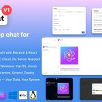 NodeChat – Secure Offline Realtime Messenger | Electron.js + React.js + Node.js