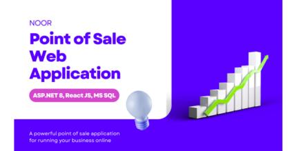 Noor - Point of Sale: Advanced POS with Inventory Order Tracking - ASP.NET Core 8 React JS