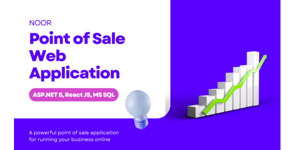 Noor - Point of Sale: Advanced POS with Inventory Order Tracking - ASP.NET Core 8 React JS Noor - Point of Sale: Advanced POS with Inventory Order Tracking - ASP.NET Core 8 React JS