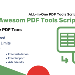 PDF Gear All-in-One Latest PDF Tools Script